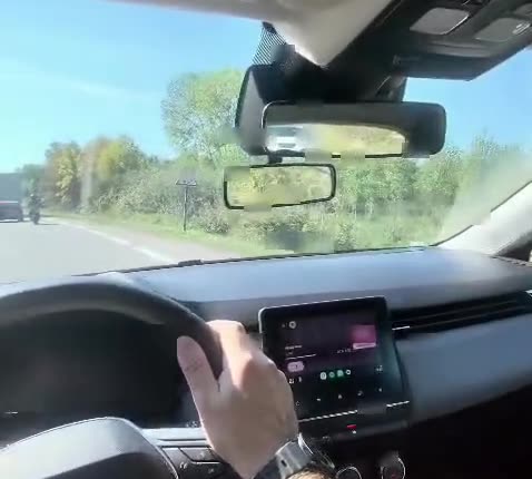 Vue conducteur — analyse vidéo du giratoire